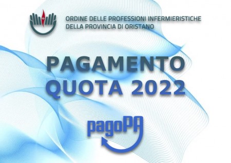QUOTA DI ISCRIZIONE 2022