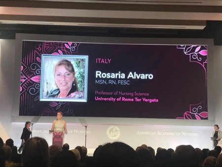 Rosaria Alvaro è Fellow dell'American Academy of Nursing
